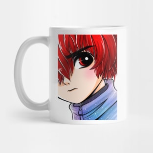 Portrait of Red Hair Boy Mug